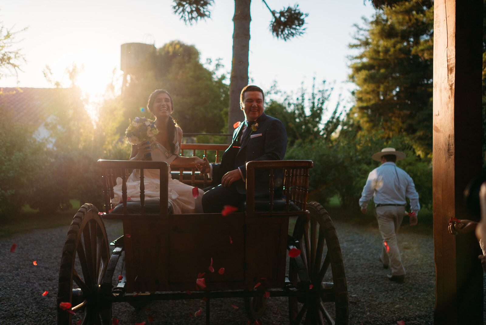Lorena e Ívar — Matrimonio en Viña Santa Berta, Chillán