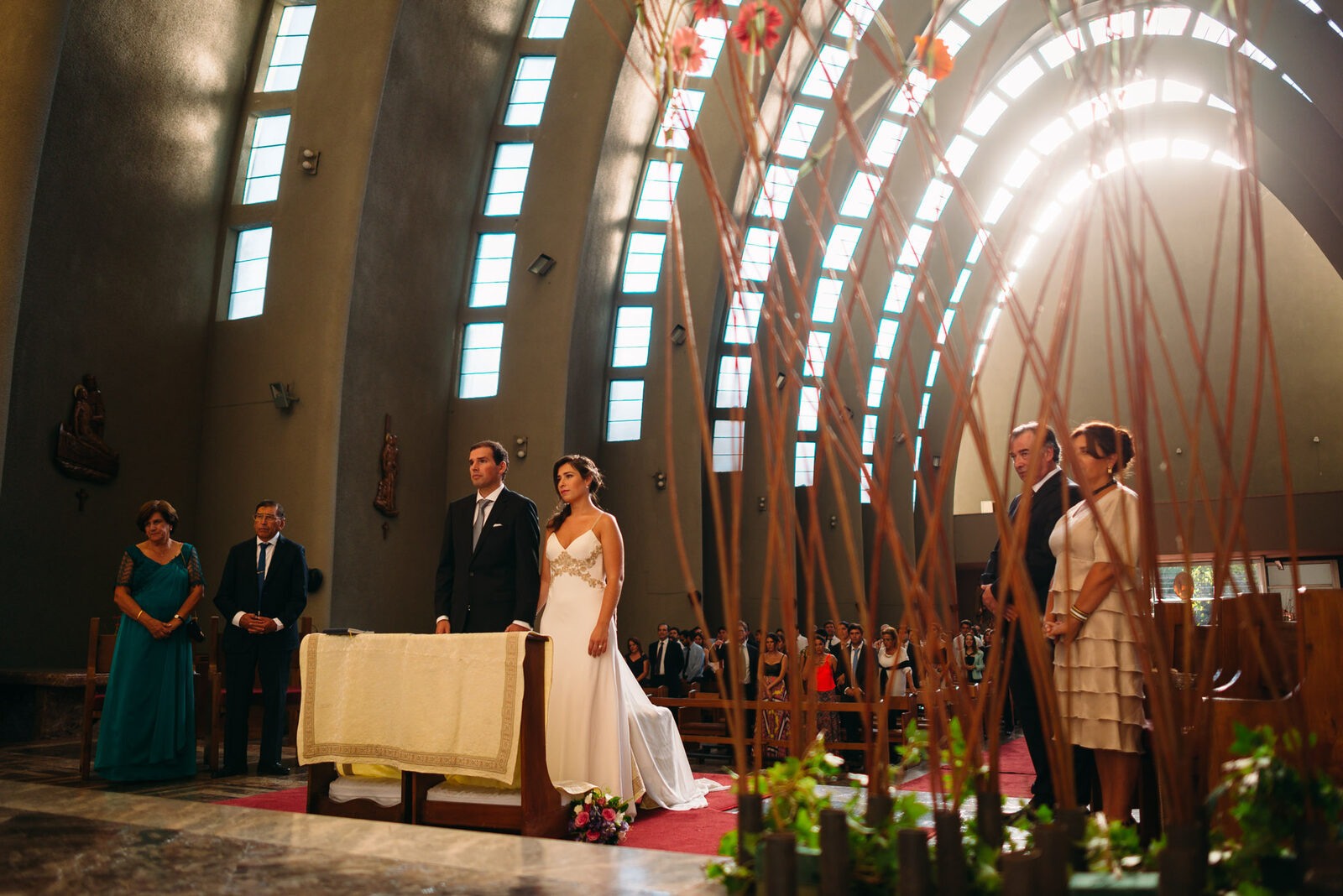 Marianne y José Luis — Matrimonio en la Catedral de Chillán