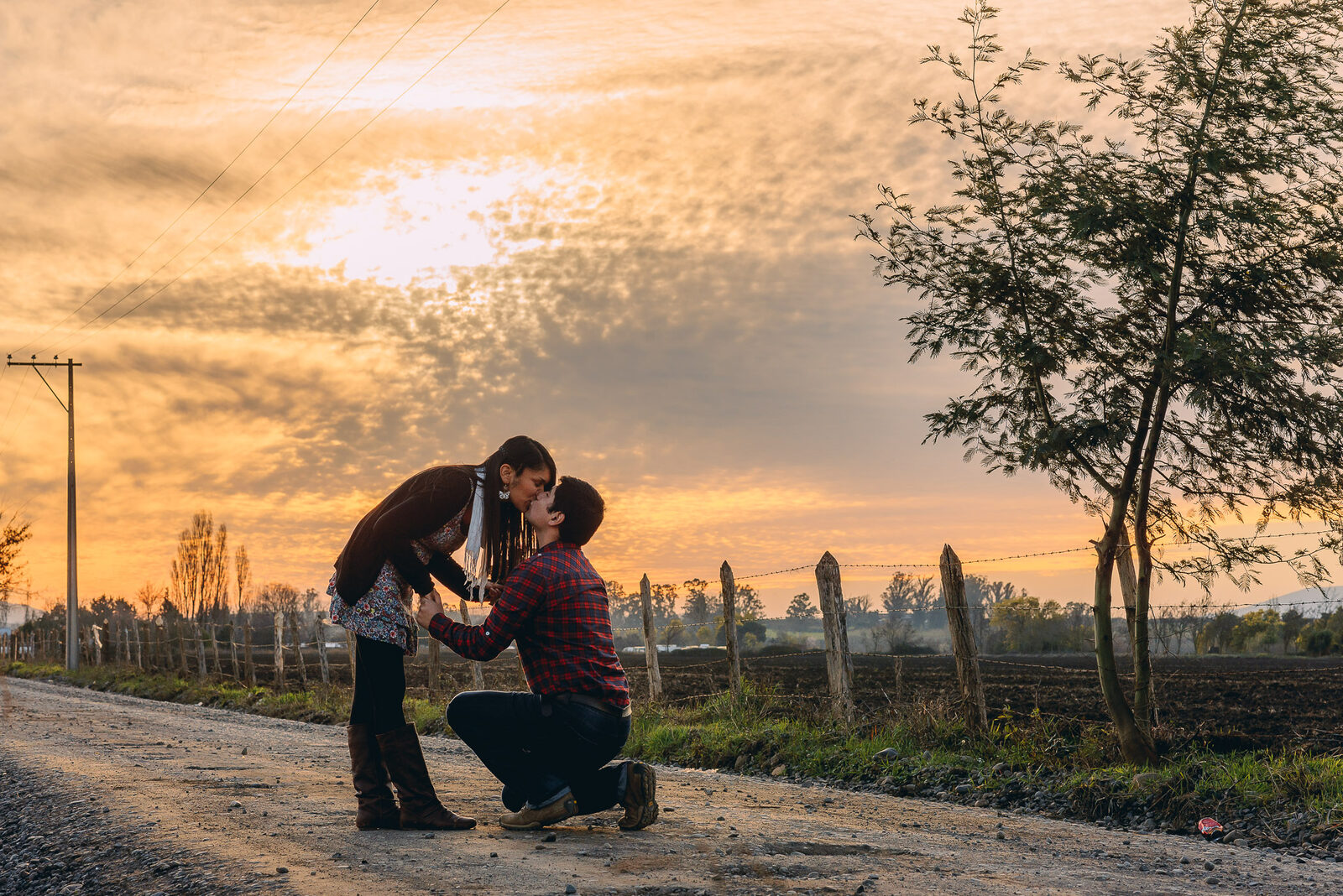 Nadia y Francisco — Engagement en Ñuble Alto, Chillán