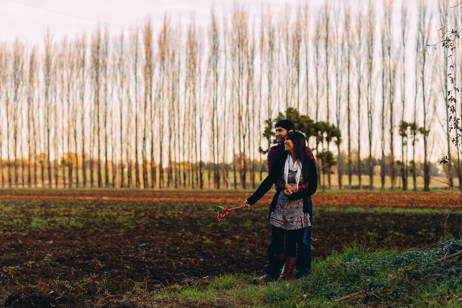 Nadia y Francisco — Engagement en Ñuble Alto, Chillán