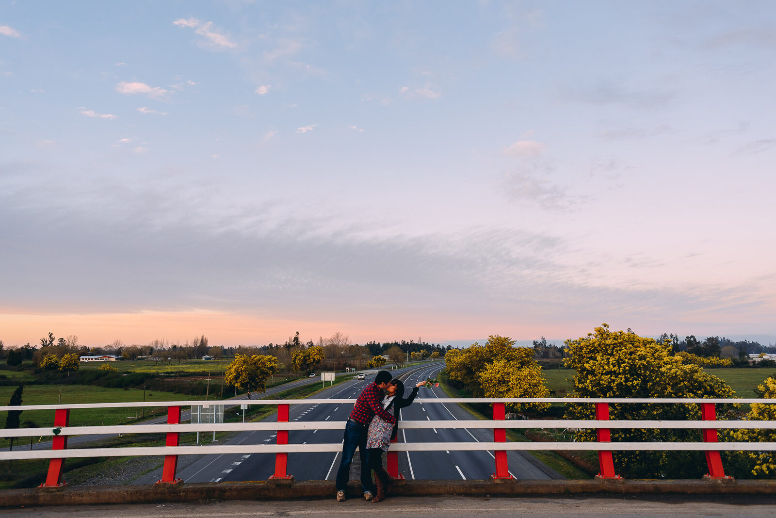 Nadia y Francisco — Engagement en Ñuble Alto, Chillán